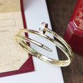 CARTIER JUSTE BRACELET 3.5MM DOUBLE ROW DIAMOND