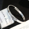 HERMES KELLY SILVER DIAMOND BRACELET