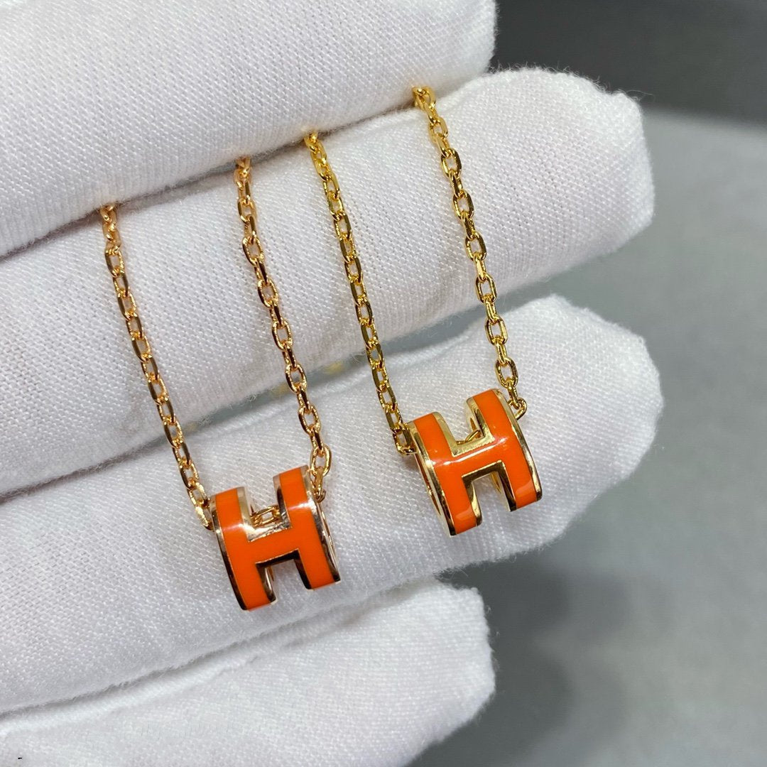 HERMES MINI POP H NECKLACE