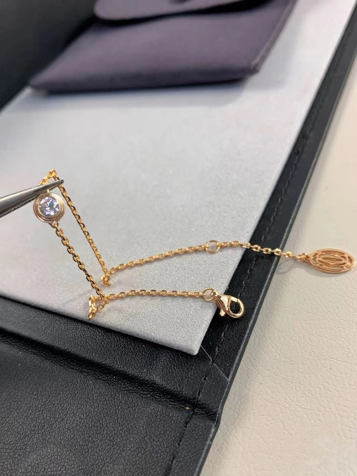 CARTIER DAMOUR DIAMOND LINK BRACELET