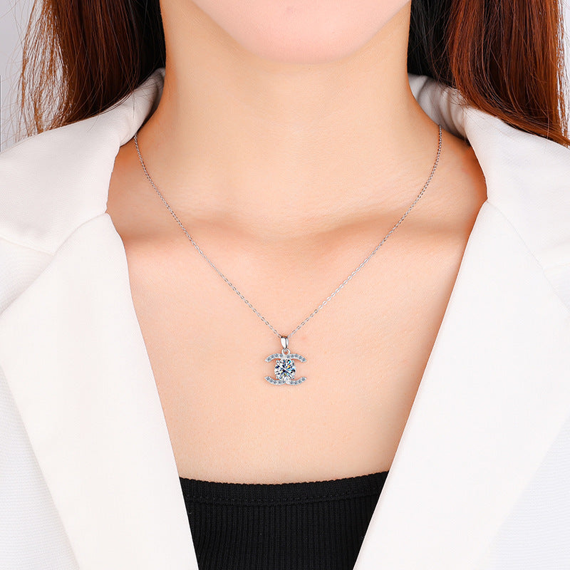 Chanel Colored Moissanite Necklace