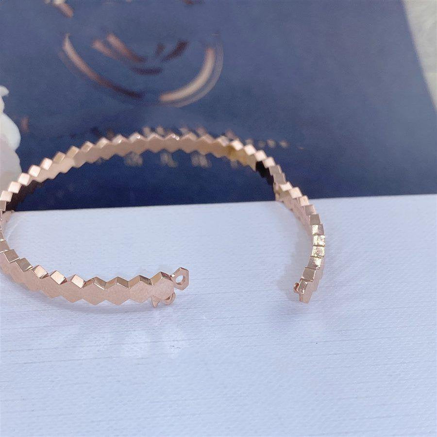 CHAUMET BEE LOVE PINK GOLD BRACELET